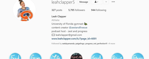 Follow Leah on Instagram and Social Media